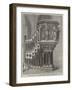 New Stone Pulpit in St Patrick's Cathedral, Dublin-null-Framed Giclee Print