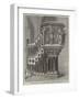 New Stone Pulpit in St Patrick's Cathedral, Dublin-null-Framed Giclee Print