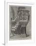 New Stone Pulpit in St Patrick's Cathedral, Dublin-null-Framed Giclee Print