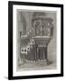 New Stone Pulpit in St Patrick's Cathedral, Dublin-null-Framed Giclee Print