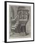 New Stone Pulpit in St Patrick's Cathedral, Dublin-null-Framed Giclee Print