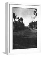 New Street, Baghdad, 1918-null-Framed Giclee Print