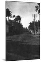 New Street, Baghdad, 1918-null-Mounted Giclee Print