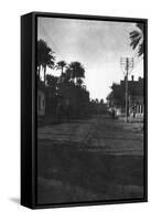 New Street, Baghdad, 1918-null-Framed Stretched Canvas