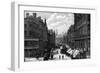 New Street, Birmingham, West Midlands, 1887-null-Framed Giclee Print