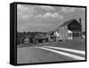 New Subdivision in Arlington-John Collier-Framed Stretched Canvas