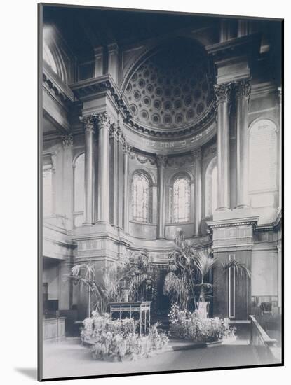 New Synagogue, Great St Helens, London, 1911-null-Mounted Photographic Print