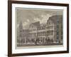 New Terminus Station of the Great Eastern Railway, Liverpool-Street, City-null-Framed Giclee Print