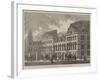 New Terminus Station of the Great Eastern Railway, Liverpool-Street, City-null-Framed Giclee Print