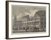 New Terminus Station of the Great Eastern Railway, Liverpool-Street, City-null-Framed Giclee Print