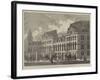 New Terminus Station of the Great Eastern Railway, Liverpool-Street, City-null-Framed Giclee Print