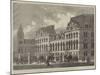 New Terminus Station of the Great Eastern Railway, Liverpool-Street, City-null-Mounted Giclee Print