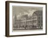 New Terminus Station of the Great Eastern Railway, Liverpool-Street, City-null-Framed Giclee Print