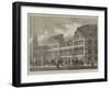 New Terminus Station of the Great Eastern Railway, Liverpool-Street, City-null-Framed Giclee Print