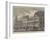 New Terminus Station of the Great Eastern Railway, Liverpool-Street, City-null-Framed Giclee Print