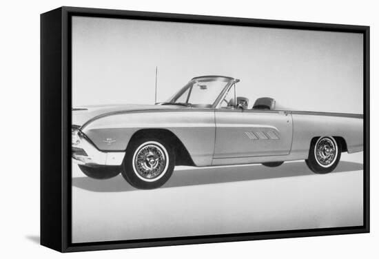 New Thunderbird in Showroom-null-Framed Stretched Canvas