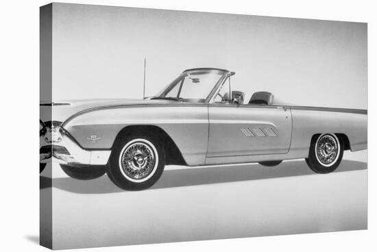 New Thunderbird in Showroom-null-Stretched Canvas