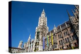 New Town Hall, Marienplatz (Plaza) (Square), Old Town, Munich, Bavaria, Germany, Europe-Richard Maschmeyer-Stretched Canvas