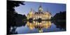 New Town Hall, Maschteich, Machpark, Hanover, Lower Saxony, Germany-Rainer Mirau-Mounted Photographic Print