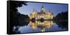 New Town Hall, Maschteich, Machpark, Hanover, Lower Saxony, Germany-Rainer Mirau-Framed Stretched Canvas