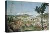 New Town of Rio De Janeiro from the Livramiento, C. 1825-6-Charles Landseer-Stretched Canvas