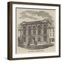 New Townhall and Markets, Rugby-null-Framed Giclee Print