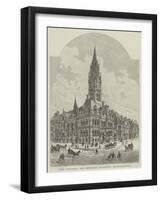 New Townhall and Municipal Buildings, Middlesbrough-Frank Watkins-Framed Giclee Print