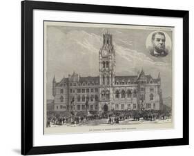 New Townhall at Barrow-In-Furness, North Lancashire-null-Framed Giclee Print