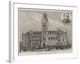 New Townhall at Barrow-In-Furness, North Lancashire-null-Framed Giclee Print