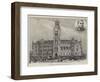 New Townhall at Barrow-In-Furness, North Lancashire-null-Framed Giclee Print