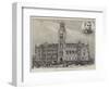 New Townhall at Barrow-In-Furness, North Lancashire-null-Framed Giclee Print