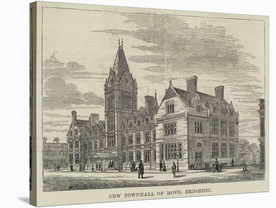 New Townhall of Hove, Brighton-null-Stretched Canvas