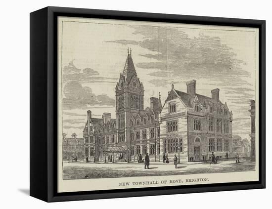 New Townhall of Hove, Brighton-null-Framed Stretched Canvas