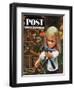 "New Toys 1963," Saturday Evening Post Cover, December 7, 1963-Allan Grant-Framed Giclee Print