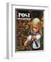 "New Toys 1963," Saturday Evening Post Cover, December 7, 1963-Allan Grant-Framed Giclee Print