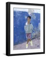 New Trainers, Havana, Cuba-Kate Yates-Framed Giclee Print