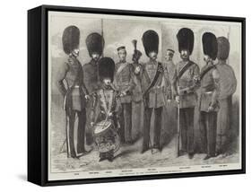 New Uniform of the Coldstream Guards-null-Framed Stretched Canvas