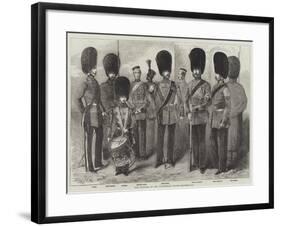New Uniform of the Coldstream Guards-null-Framed Giclee Print