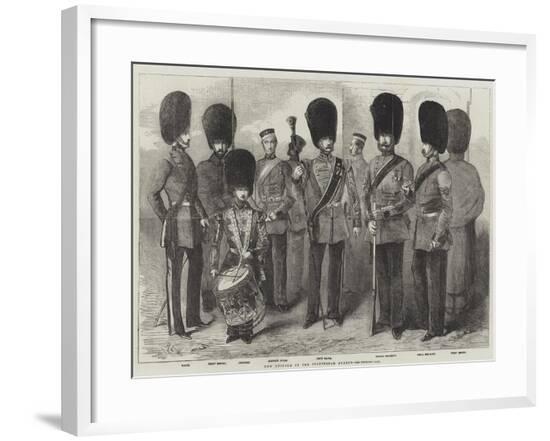 New Uniform of the Coldstream Guards--Framed Giclee Print