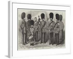 New Uniform of the Coldstream Guards-null-Framed Giclee Print