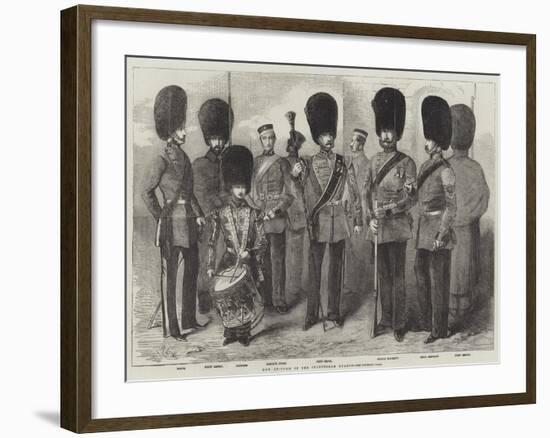 New Uniform of the Coldstream Guards-null-Framed Giclee Print