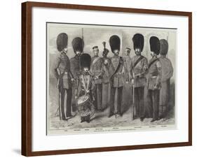 New Uniform of the Coldstream Guards-null-Framed Giclee Print