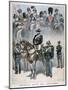 New Uniform of the Gendarmes, 1896-F Meaulle-Mounted Giclee Print