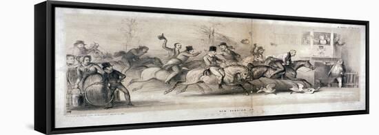 New Version of John Gilpin, after Stothard, 1846-John Doyle-Framed Stretched Canvas