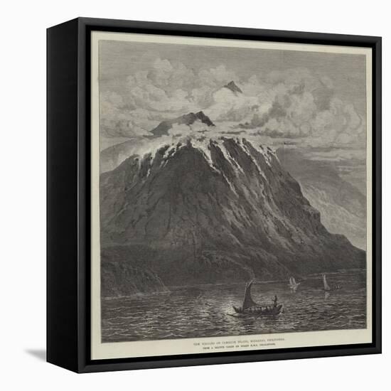New Volcano on Camiguin Island, Mindanao, Philippines-null-Framed Stretched Canvas