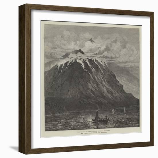 New Volcano on Camiguin Island, Mindanao, Philippines-null-Framed Giclee Print