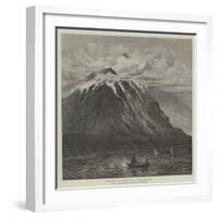 New Volcano on Camiguin Island, Mindanao, Philippines-null-Framed Giclee Print