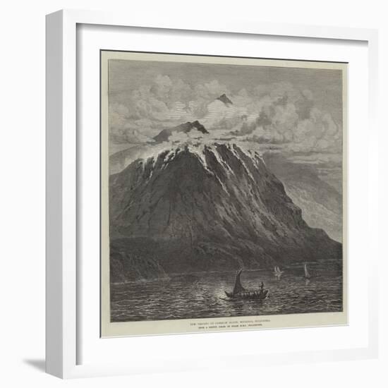 New Volcano on Camiguin Island, Mindanao, Philippines-null-Framed Giclee Print