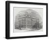 New Warehouses Erected for Messers Brown, Son, and Company, Manchester-null-Framed Giclee Print