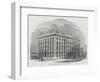 New Warehouses Erected for Messers Brown, Son, and Company, Manchester-null-Framed Giclee Print